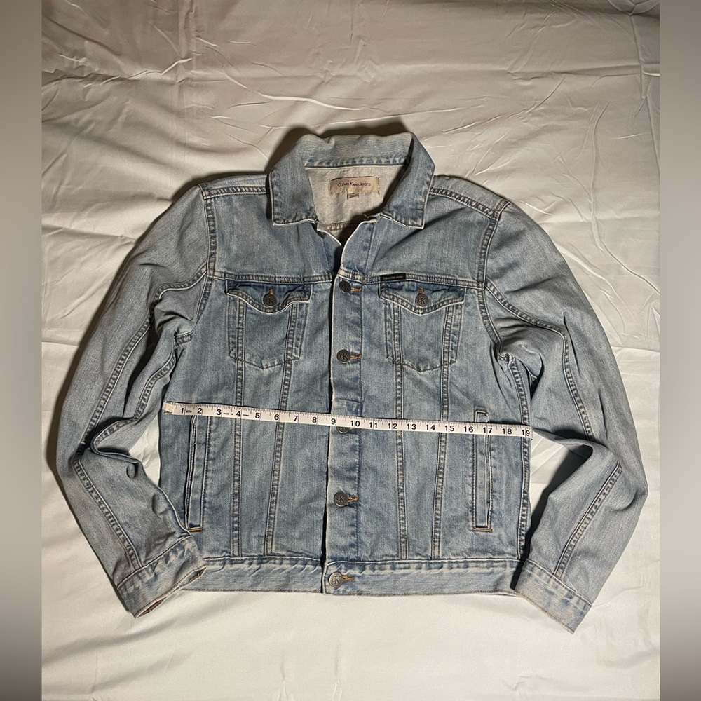 Calvin Klein Denim Jacket Light Blue- Size M